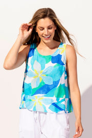 Regatta Button Back Tank by Escape