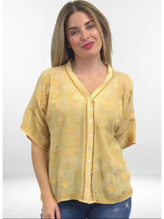 Sara Blouse by Caite & Kyla