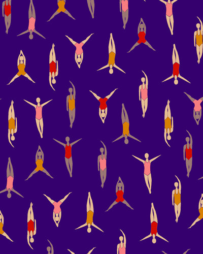 Capitola Dress in Swim Print by Effie's Heart