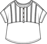 Lake Linen Island Escape Pullover by Escape by Habitat Robin Boutiuqe