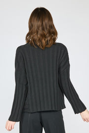 Statement Rib Pocket Pullover by Olivia