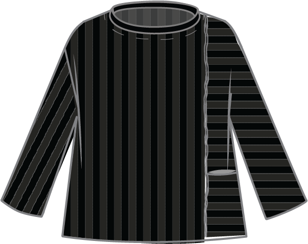 Statement Rib Pocket Pullover by Olivia