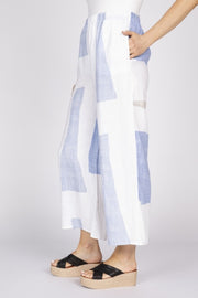 Flax Linen Breeze Flood Pant by Olivia