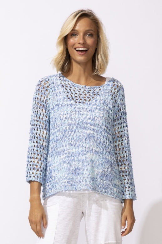 Sea Salt Knit Easy Pullover by Escape