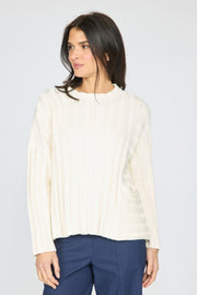 Statement Rib Pocket Pullover by Olivia