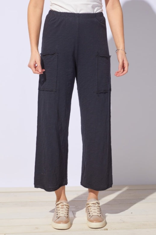 Cotton Slub Pocket Flood Pant by Escape