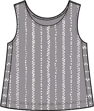 Driftwood Stripe Harborside Tank by Escape