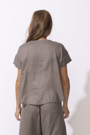 Lake Linen Island Escape Pullover by Escape by Habitat Robin Boutiuqe