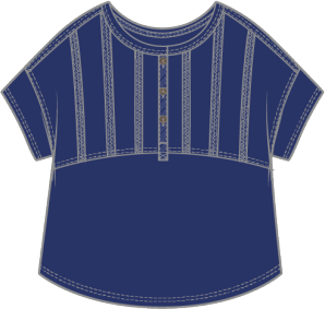 Lake Linen Island Escape Pullover by Escape by Habitat Robin Boutiuqe