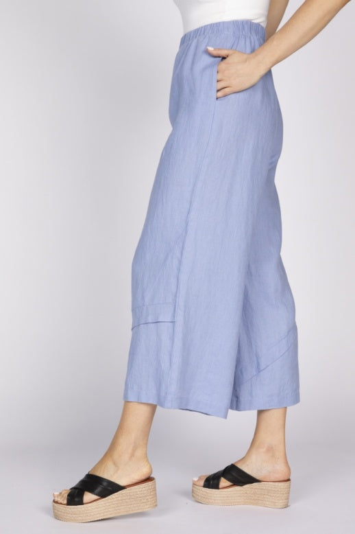 Flax Linen Breeze Flood Pant by Olivia
