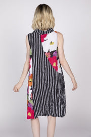 Crimped Crepe Easy Dress by Olivia