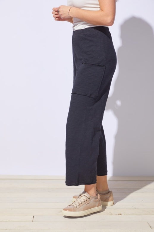 Cotton Slub Pocket Flood Pant by Escape