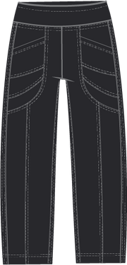 Feather Lux Knit Stitch Pant by Olivia
