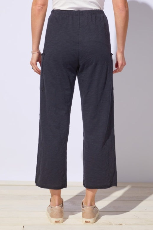 Cotton Slub Pocket Flood Pant by Escape