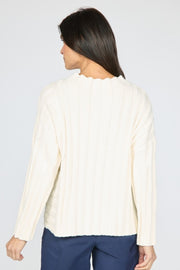 Statement Rib Pocket Pullover by Olivia