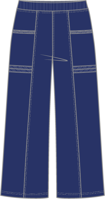 Lake Linen Beach Flood Pant by Escape