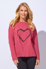 Destination Fleece Heart Pullover by Escape