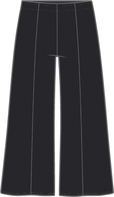 Parisian Pleats Flood Pant by Olivia