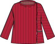 Statement Rib Pocket Pullover by Olivia