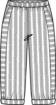 Seaport Stripe Harborside Flood Pant by Escape