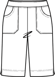 Cotton Pedal Pusher Short