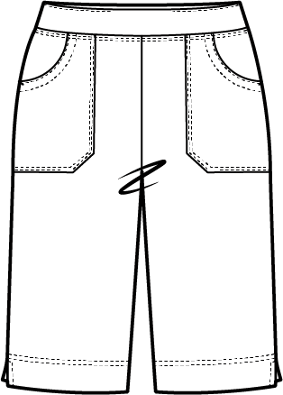 Cotton Pedal Pusher Short