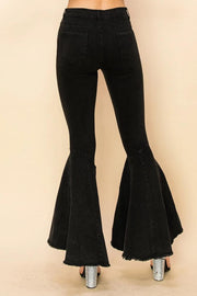 Hyper stretch ultra bell bottom jeans - Robin Boutique-Boutique 
