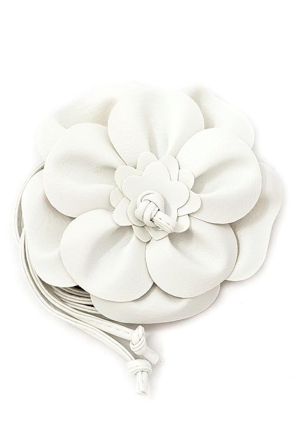 Big Flower Patch Obi Belt - Robin Boutique-Boutique 