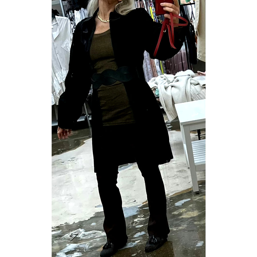 Long Sleeve Dress or Duster Jacket - Robin Boutique-Boutique 