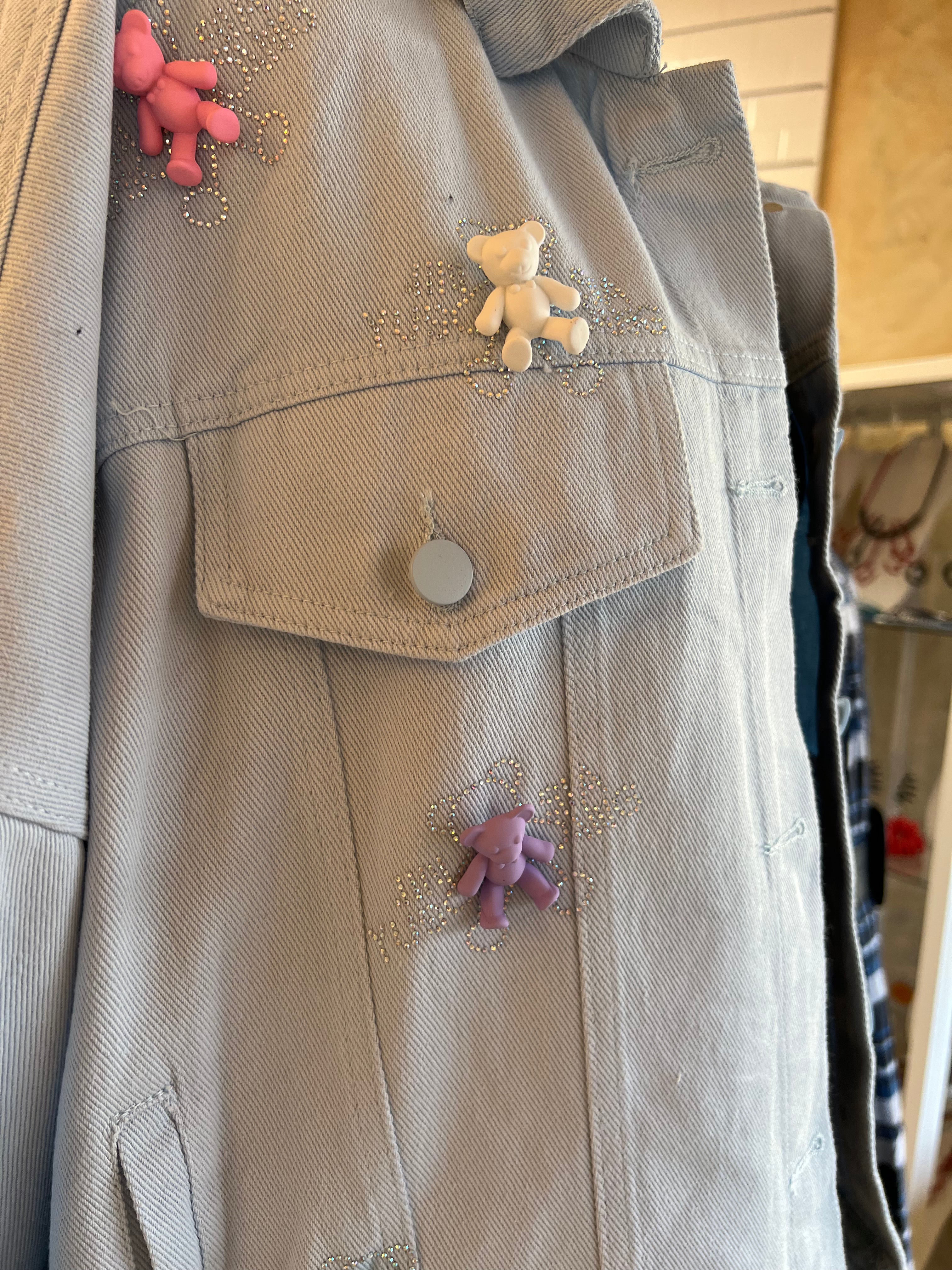 Gummy Bear Denim Jacket by Dis Moi - Robin Boutique-Boutique 