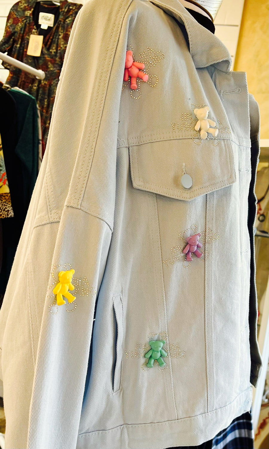 Gummy Bear Denim Jacket by Dis Moi - Robin Boutique-Boutique 