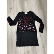 Recycled no waste felted Sweater dress tunic - Robin Boutique-Boutique    &.  Reloved Fabrics