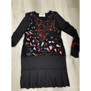 Recycled no waste felted Sweater dress tunic - Robin Boutique-Boutique    &.  Reloved Fabrics