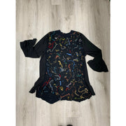 Black felt one-of knit tunic/dress - Robin Boutique-Boutique 