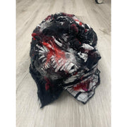 Red and Black “French Style” Hand Felt and Stitched Hat - Robin Boutique-Boutique 