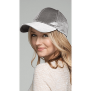 Casual Velvet Baseball Cap - Robin Boutique-Boutique    &.  Reloved Fabrics
