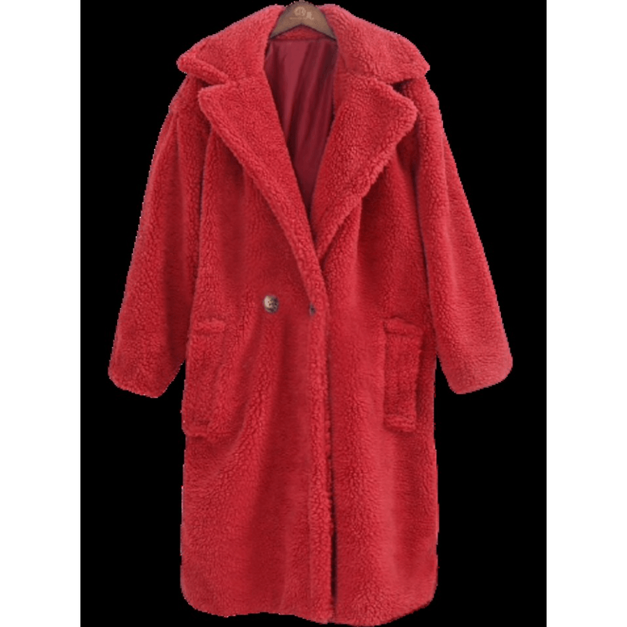 Teddy Wool Coat - Robin Boutique-Boutique    &.  Reloved Fabrics