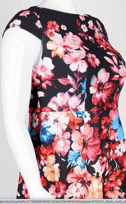 Adrianna Papell Floral Cap Sleeve Dress AP1D101252 - Robin Boutique-Boutique 