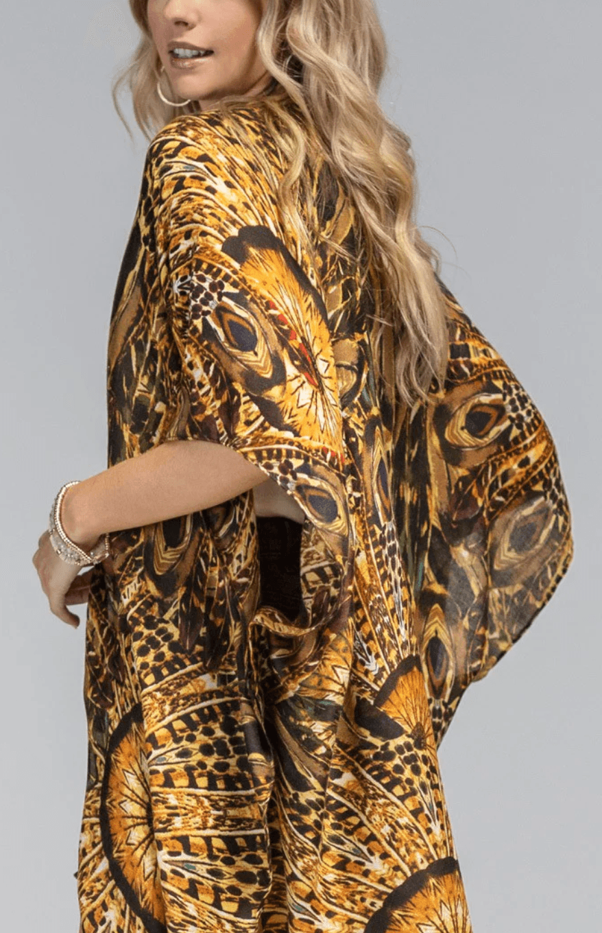 Urbanista Peacock Kimono One-Size - Robin Boutique-Boutique 