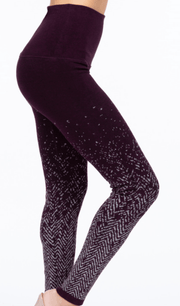 M.Rena Ombre Herringbone Jacquard Sweater Leggings - Robin Boutique-Boutique 