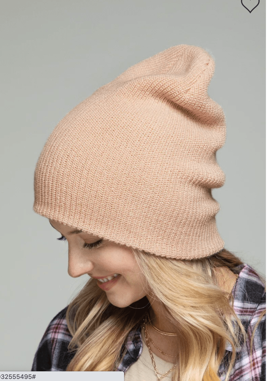 UNISEX Slouchy Knit Beanie Hat in Many Colors One Size 2001 - Robin Boutique-Boutique 