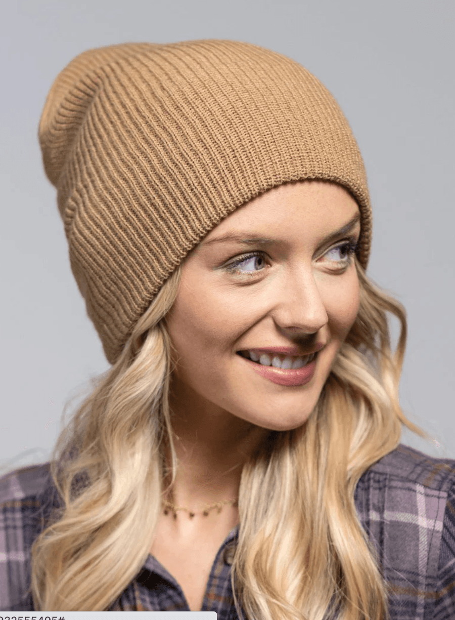 UNISEX Slouchy Knit Beanie Hat in Many Colors One Size 2001 - Robin Boutique-Boutique 