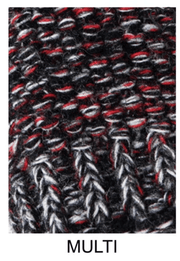 Ruggine One Size Soft Vegan Fingerless Gloves in Novelty Yarn 7916 - Robin Boutique-Boutique 