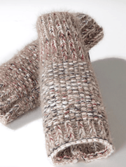 Ruggine One Size Soft Vegan Fingerless Gloves in Novelty Yarn 7916 - Robin Boutique-Boutique 
