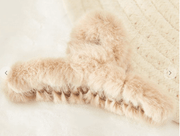 Fun Fur Claw Hair Clip in several colors - CHW173 - Robin Boutique-Boutique 