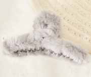 Fun Fur Claw Hair Clip in several colors - CHW173 - Robin Boutique-Boutique 