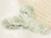 Fun Fur Claw Hair Clip in several colors - CHW173 - Robin Boutique-Boutique 