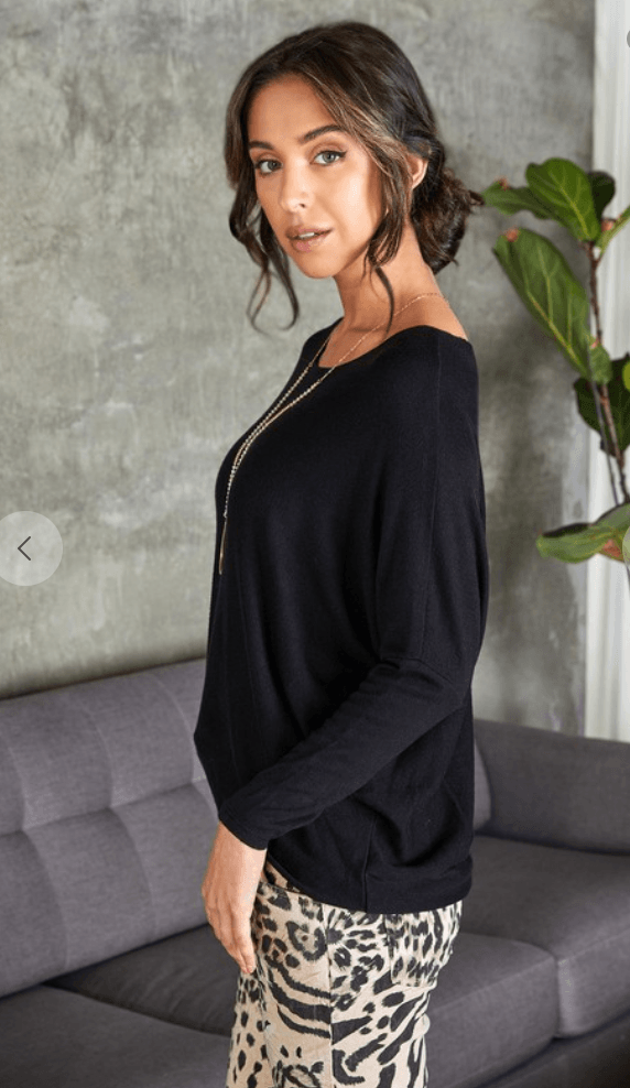 Dolman Lightweight Sweater 708409-W22 - Robin Boutique-Boutique 
