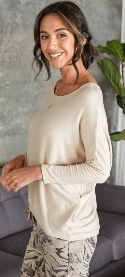 Dolman Lightweight Sweater 708409-W22 - Robin Boutique-Boutique 