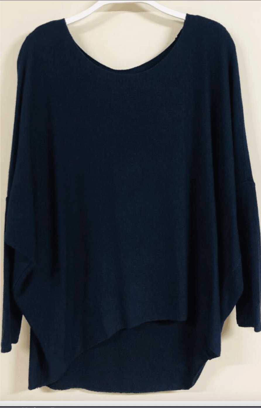 Dolman Lightweight Sweater 708409-W22 - Robin Boutique-Boutique 
